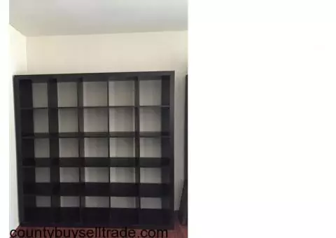 Large IKEA shelving unit