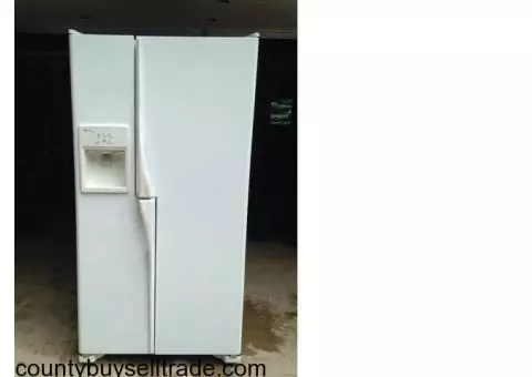 Maytag side by side refrigerator