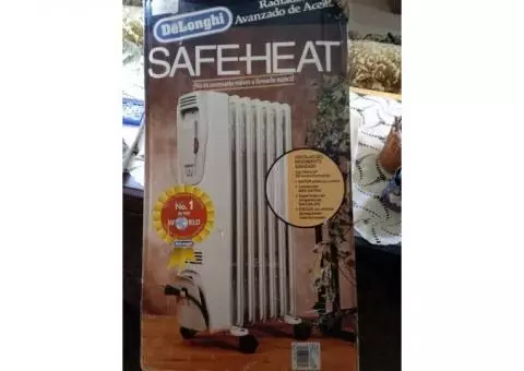 Delonghi Safeheat 1500-Watt Basic Oil-Filled Radiant Portable Heater