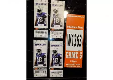 KState vs Oklahoma State Tickets