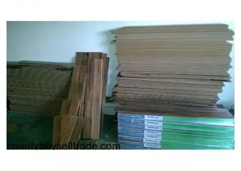 Laminate wood flooring