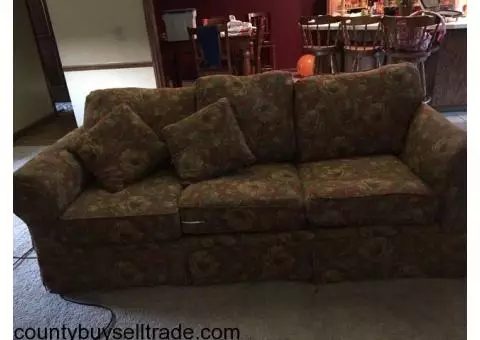 Couch and loveseat