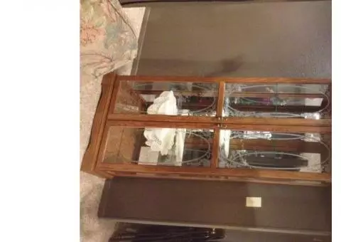 Lighted Curio Cabinet