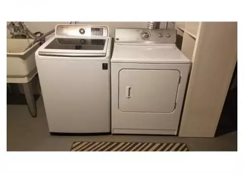 Samsung Washer and Maytag Dryer