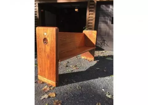 Vintage Church pews