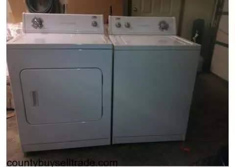 Washer and Dryer