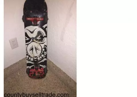 2 skate boards 1 custom