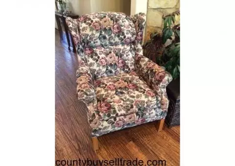 Wing Back Chair