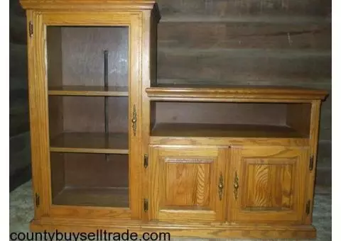 Oak Entertainment Center