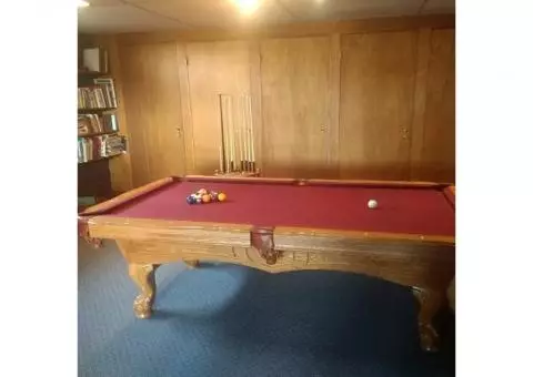 8 Ft Slate Pool Table