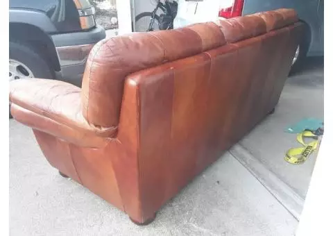 Leather Couch