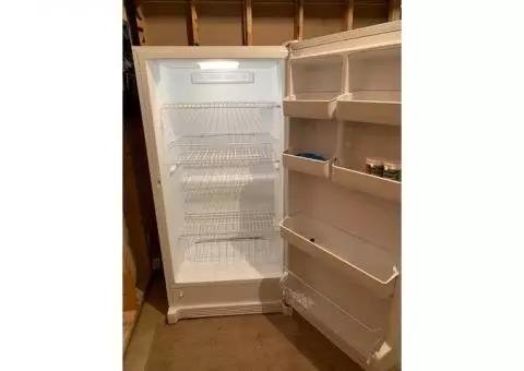 Upright freezer