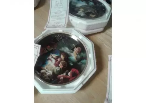 Precious moments story of the bible collector plates