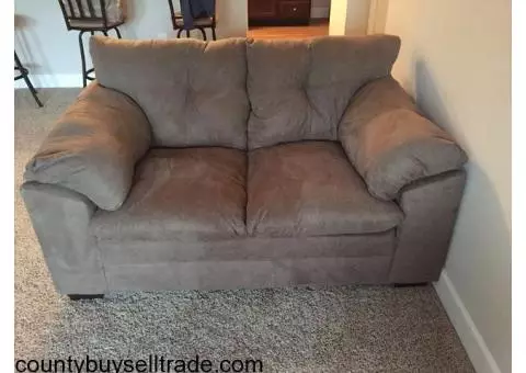 Couch and Loveseat Set