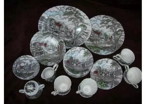 Staffordshire China set