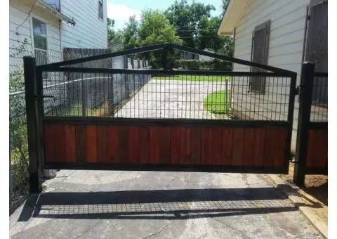 Custom made gate