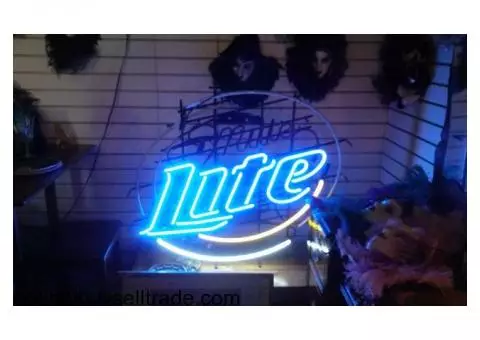 Miller Lite sign