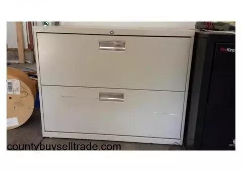 2 Drawer File Cabinet