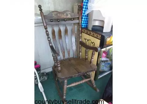 Wooden Rocking Chair