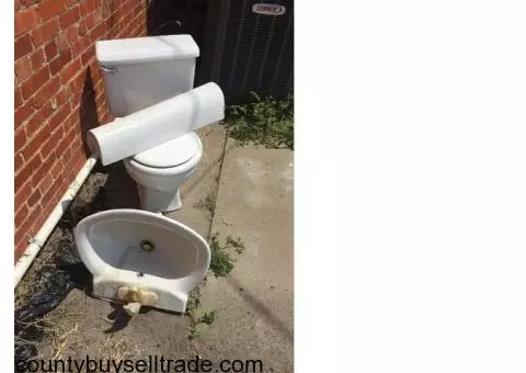 Toilet and pedestal