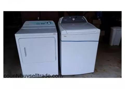 washer and dryer