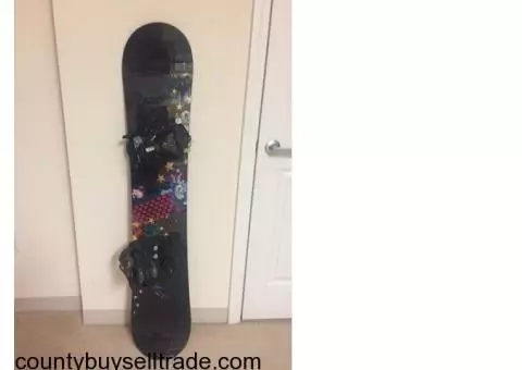 NEW NEVER USED KEMPER GIRL'S SNOWBOARD