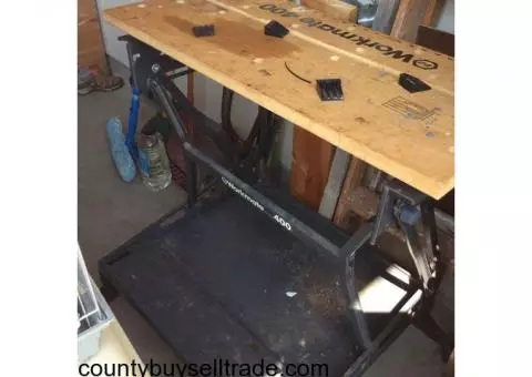 Collapsible workbench