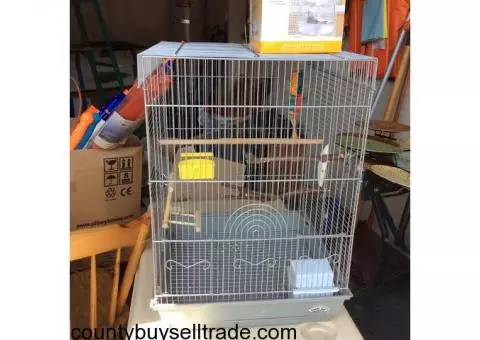 Bird cage and attachments