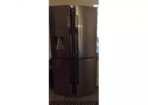 Four door refrigerator