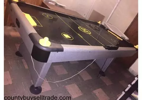 air hockey table