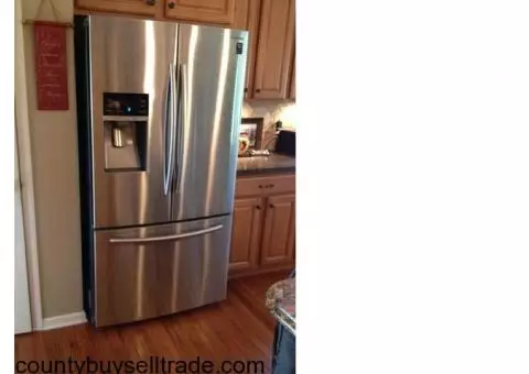 Samsung 28.1 cu ft French door stainless refrigerator