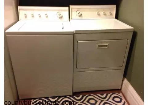 Kenmore Washer and Dryer