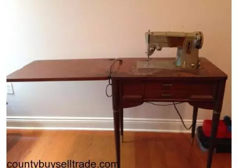 Antique Singer sewing machine