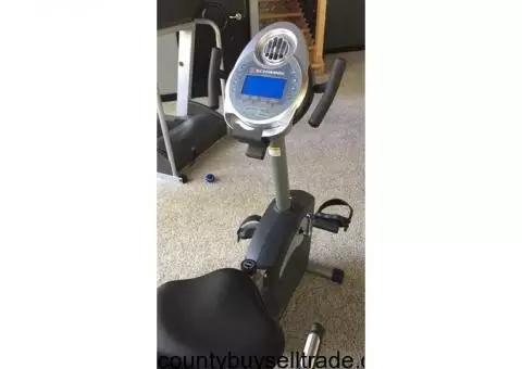 Treadmill and stationary bike