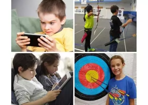 Archery lessons at Asheville Archery Training Center