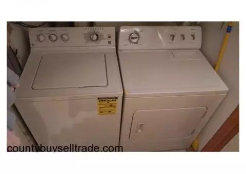 GE Washer Whirlpool Dryer