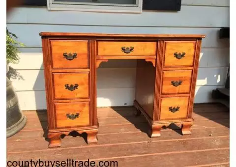 Dovetailed Old Wood Desk