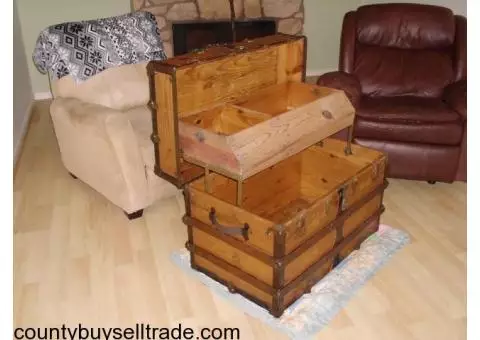 antique trunk