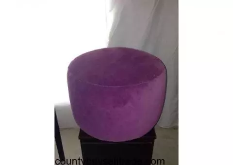 Purple Ottoman