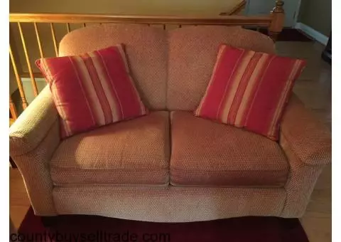 Two Bassett loveseats - great condition!