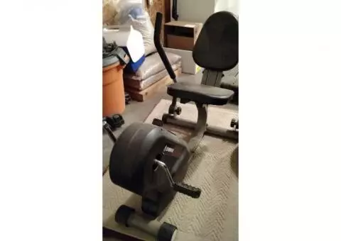 Treadmill and stationary bike