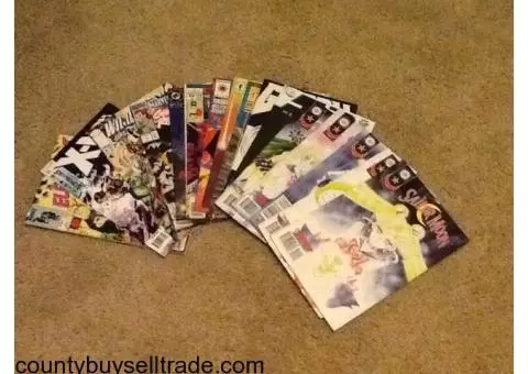 Comic book lot of 16