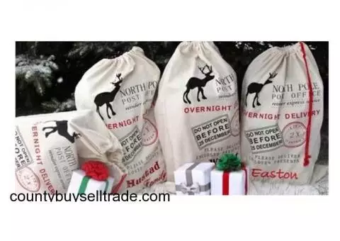 Personalized Santa Sacks