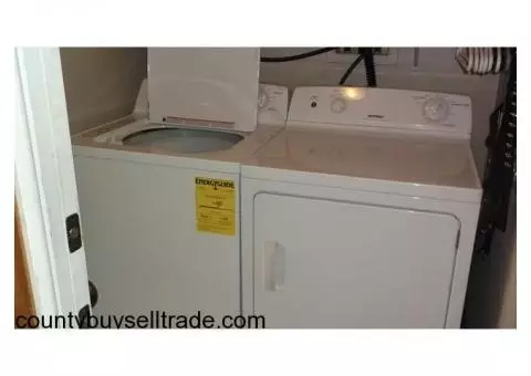 Washer and Dryer