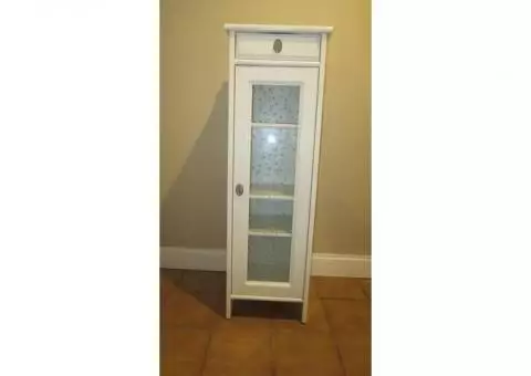 IKEA WHITE BATH CABINET