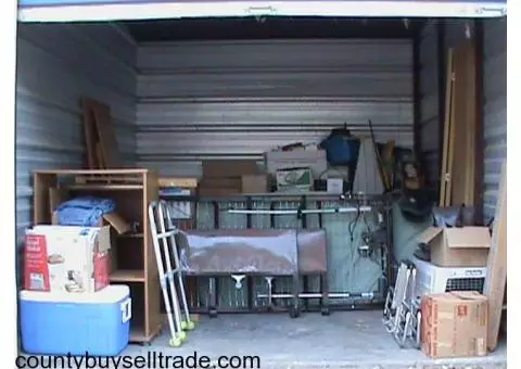 Storage unit contents for sale