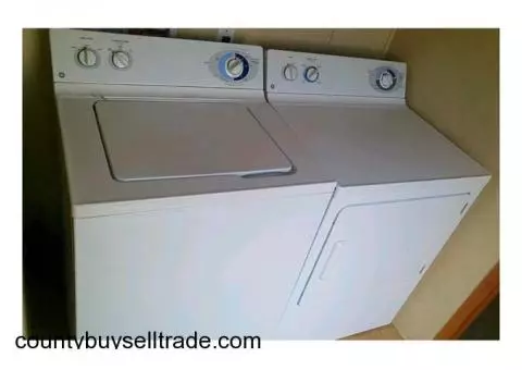 GE WASHER & DRYER