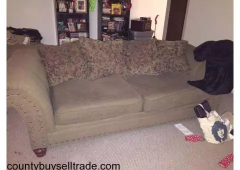 Sofa and Love Seat