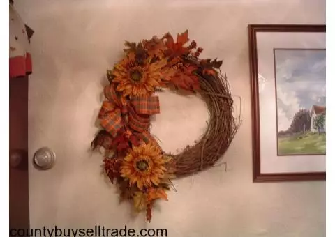 20 inch Floral Wreath