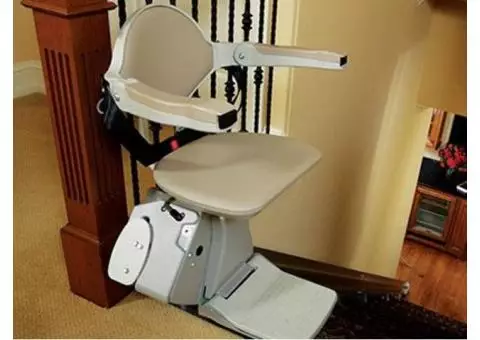 Bruno Handicap Stairlift - Straight 16' indoor, New. (Manufactured 8/2017)